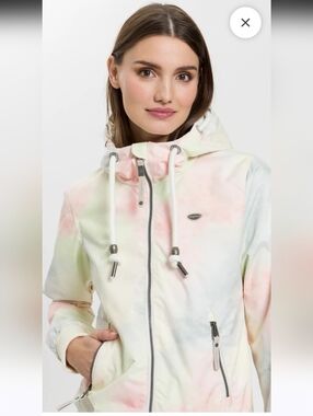 RAGWEAR / Pastel Tie-Dye Hooded Jacket